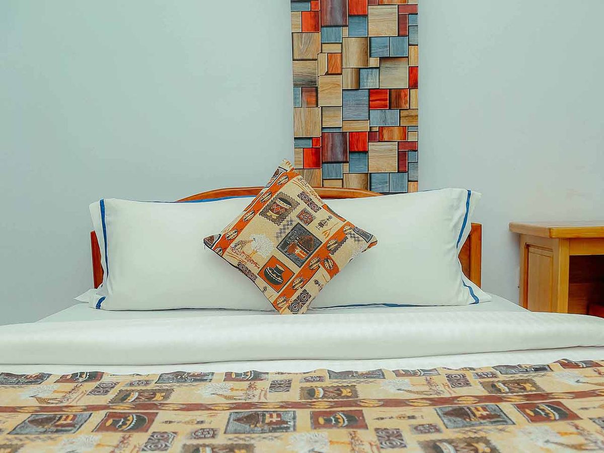 Guest room at The Diplomat Hotel &amp; Conference Center (DHCC)